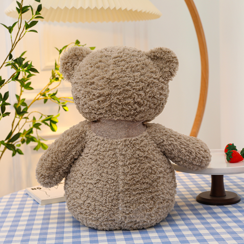 2023 New style bow tie Bear plush toy, cute male and female bedroom birthday gift plush toy, 23m Item Picture