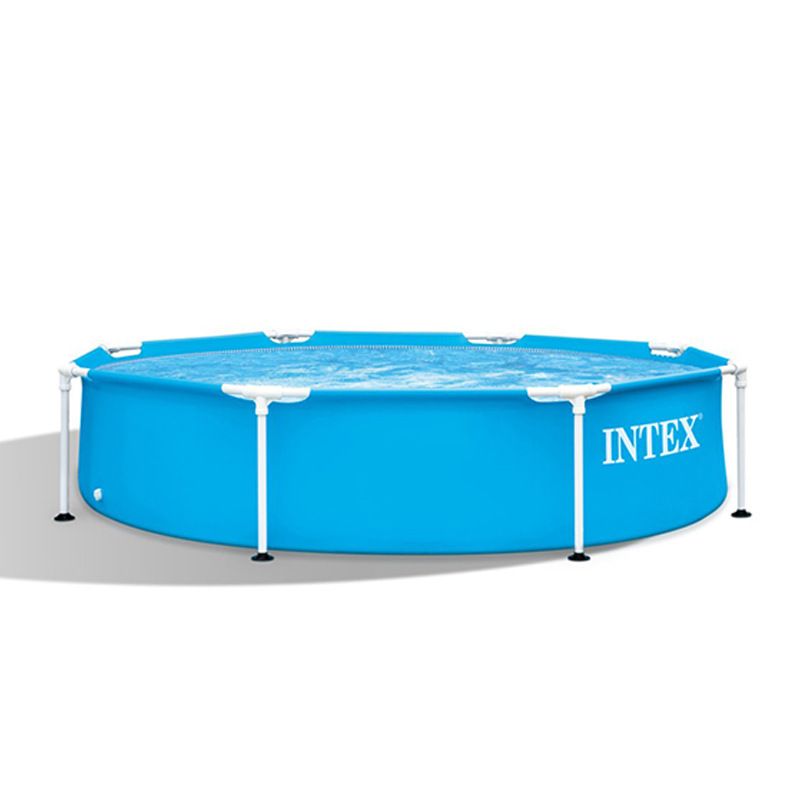 INTEX28205家庭游泳池8尺圆形管架水池儿童户外支架戏水水池详情图5