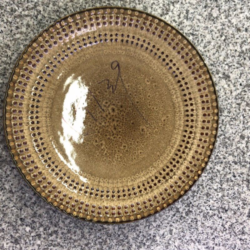 陶瓷大盘色釉陶瓷盘子圆盘详情图1