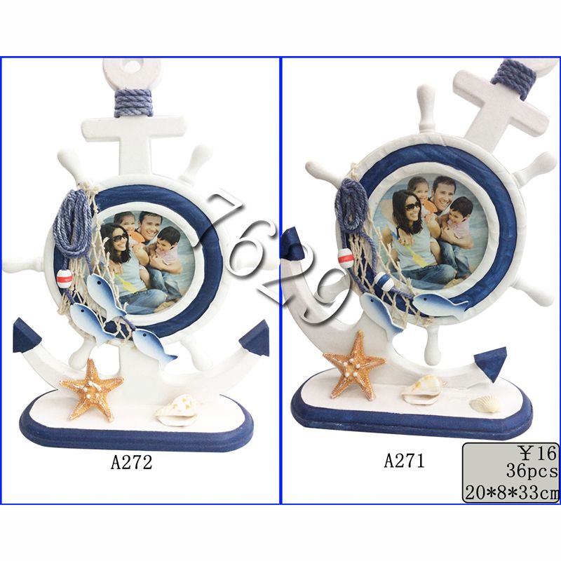Hongdian Crafts Decoration Pieces Mediterranean Style Home Decoration Photo Frame A272 Application Scenario
