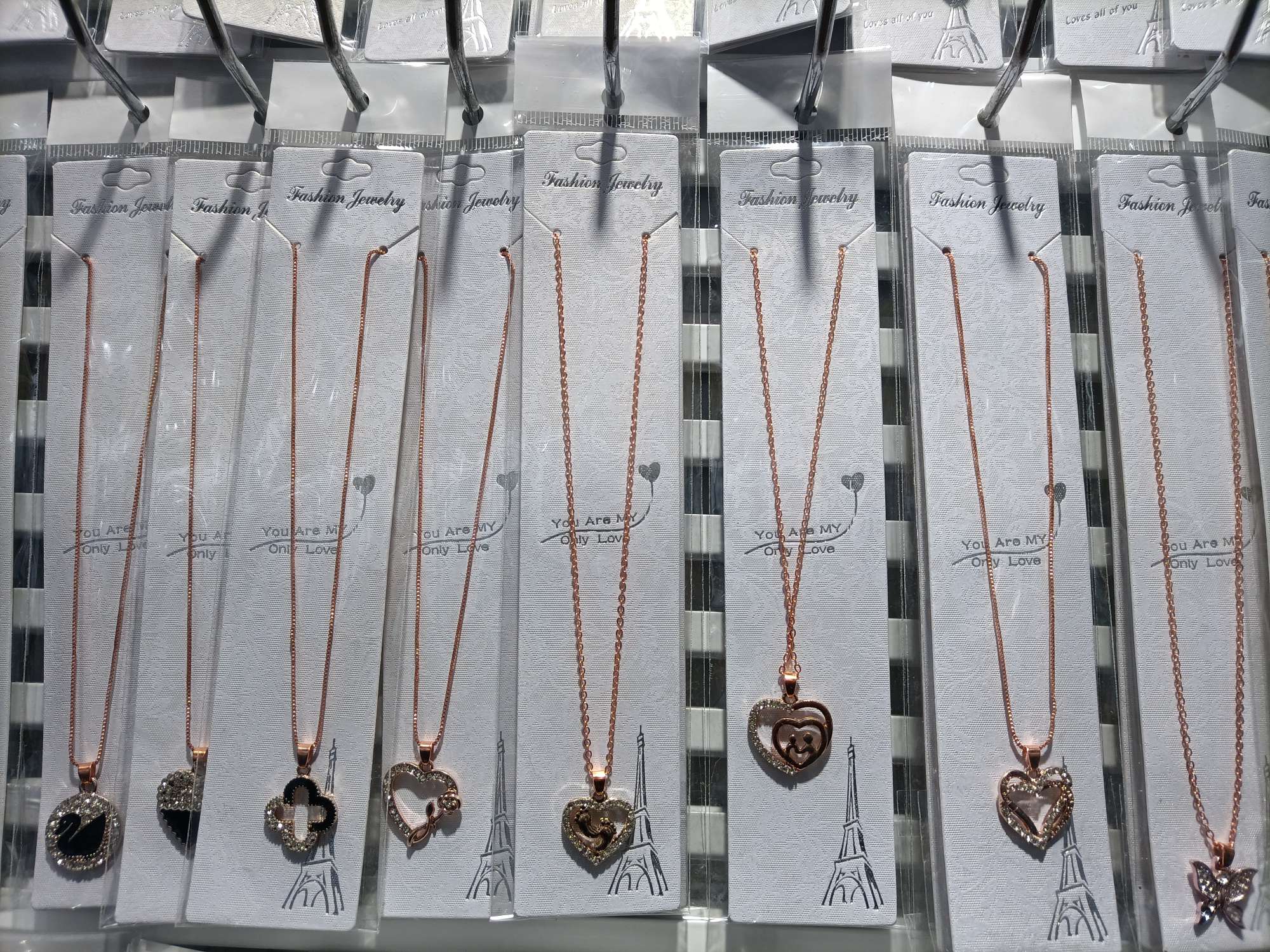 男士古巴链项链吊坠