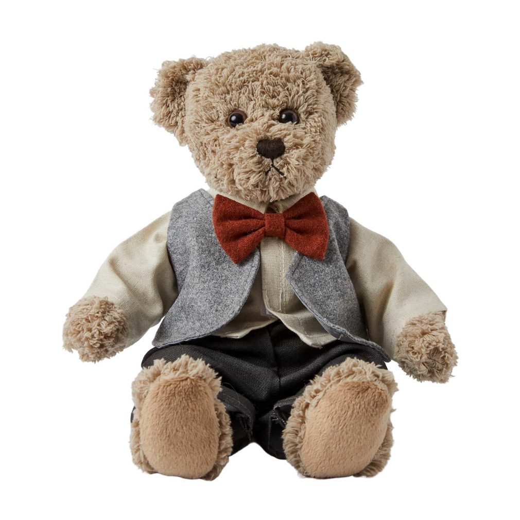 Peluche de oso personalizado bondadoso vestido fábrica de oso muñeca personalizada vestido vestido winnie bear regalos promocionales