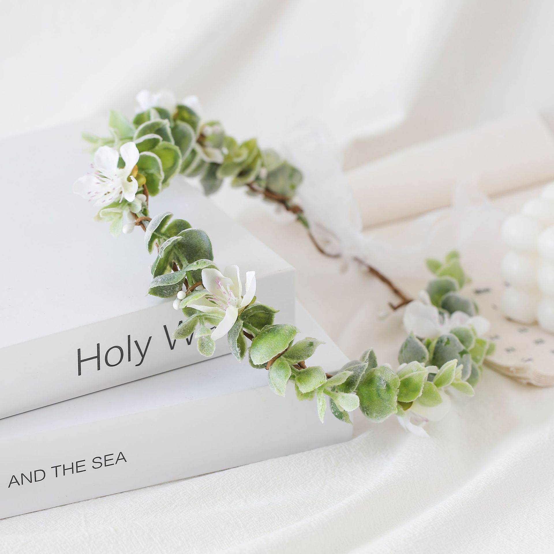 发夹/头饰/古风发夹/花环头饰 细节图