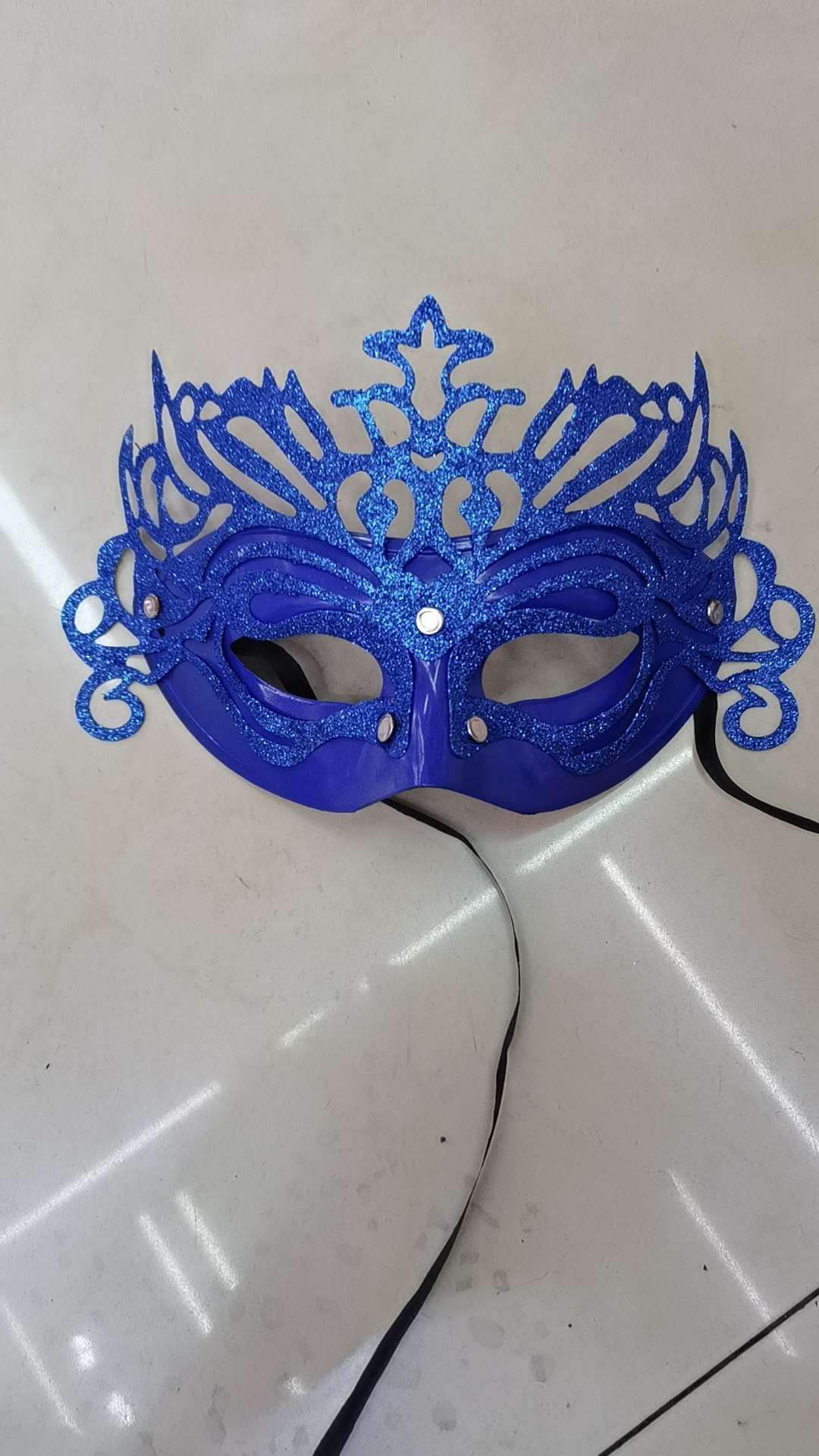铆钉金粉面具 金粉面具 喷漆面具