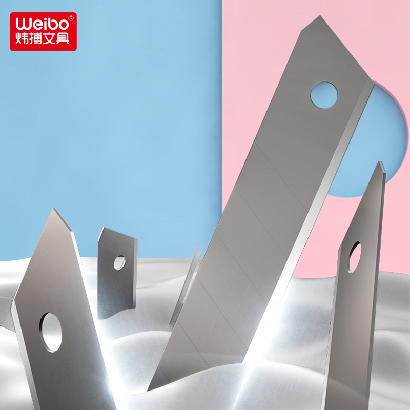 Weibo Office Stationery, cute and girlish penguin mini Portable small student utility knife, express unboxing, paper cutting Application Scenario