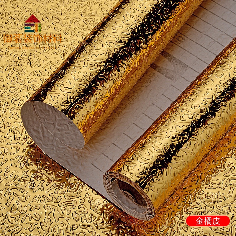 【 Yuming 】 Wholesale 10-meter kitchen oil-proof self-adhesive paper, thickened waterproof aluminum foil, wear-resistant and high-temperature resistant wallpaper A1-5 Application Scenario