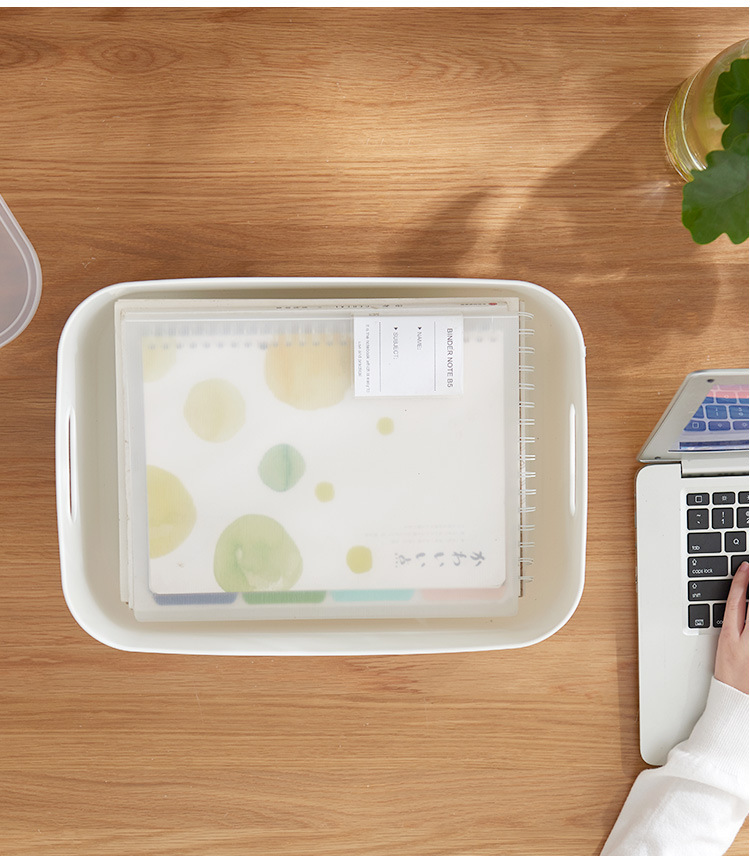 桌上收纳箱内衣收纳筐衣柜抽屉内整理盒桌面化妆盒有盖衣物收纳盒pp详情14