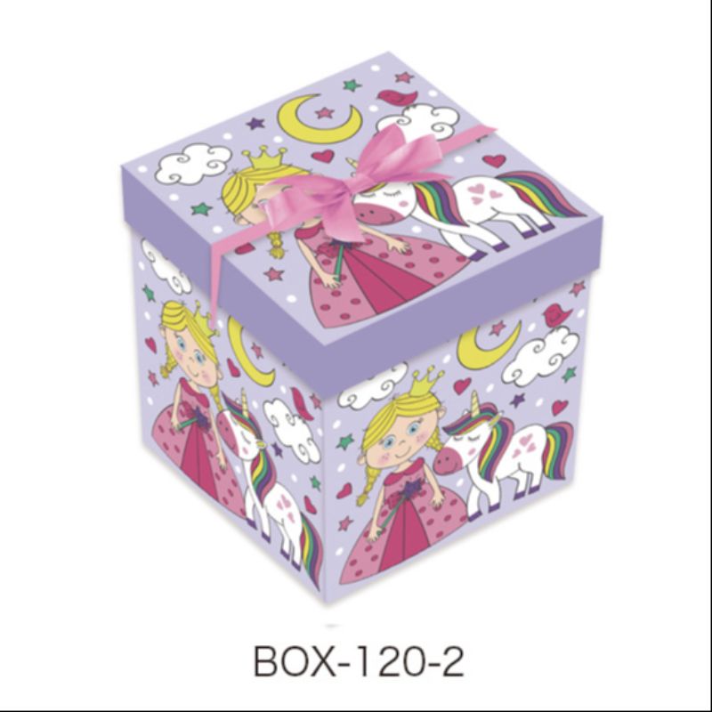 佰世特包装350g 白卡卡通城堡公主芭蕾舞女孩儿童梦幻礼物盒礼品盒GIFT BOX礼品盒详情图3