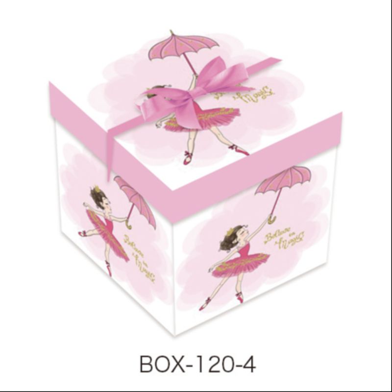 佰世特包装350g 白卡卡通城堡公主芭蕾舞女孩儿童梦幻礼物盒礼品盒GIFT BOX礼品盒详情图2