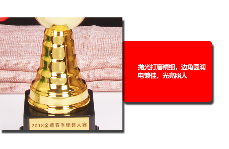 小嘟嘟XDJZ-9983学生奖杯奖品加印LOGOtkg名字奖杯 带盖金属奖杯厂家批发详情14