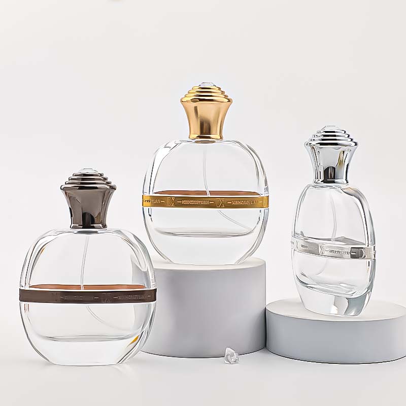 Manufacturers wholesale explosive oval bottle perfume bottle portable dispenser perfume bottle can be used again perfume spray bottle