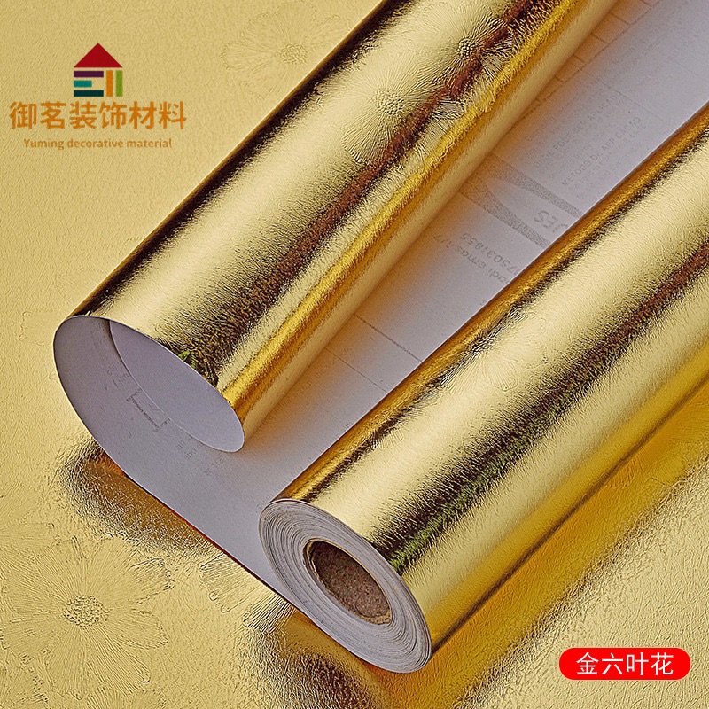 【 Yuming 】 Kitchen Oil-proof stickers, aluminum foil stickers, high-temperature resistant thickened waterproof stickers, self-adhesive wall stickers, cabinet, stove and tabletop renovation stickers A1-5 Item Picture