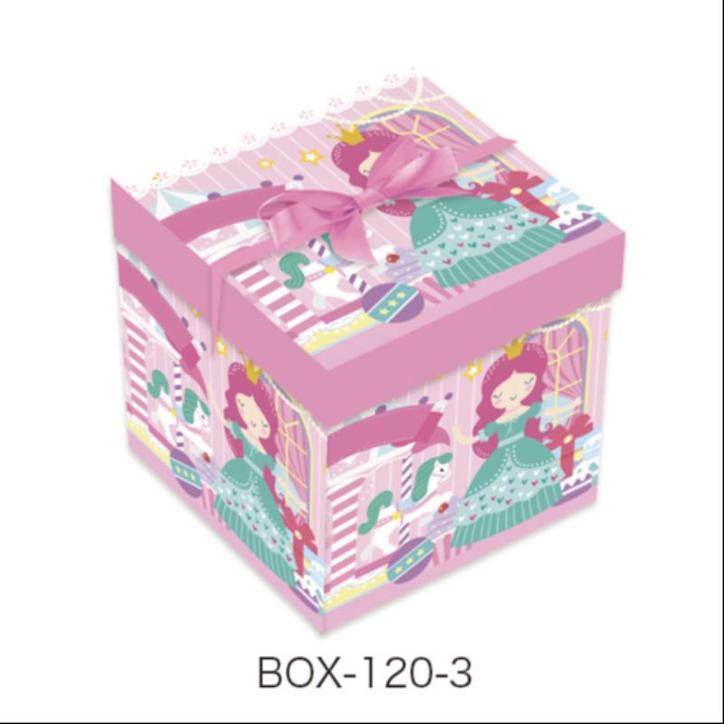 佰世特包装350g 白卡卡通城堡公主芭蕾舞女孩儿童梦幻礼物盒礼品盒GIFT BOX礼品盒详情图5
