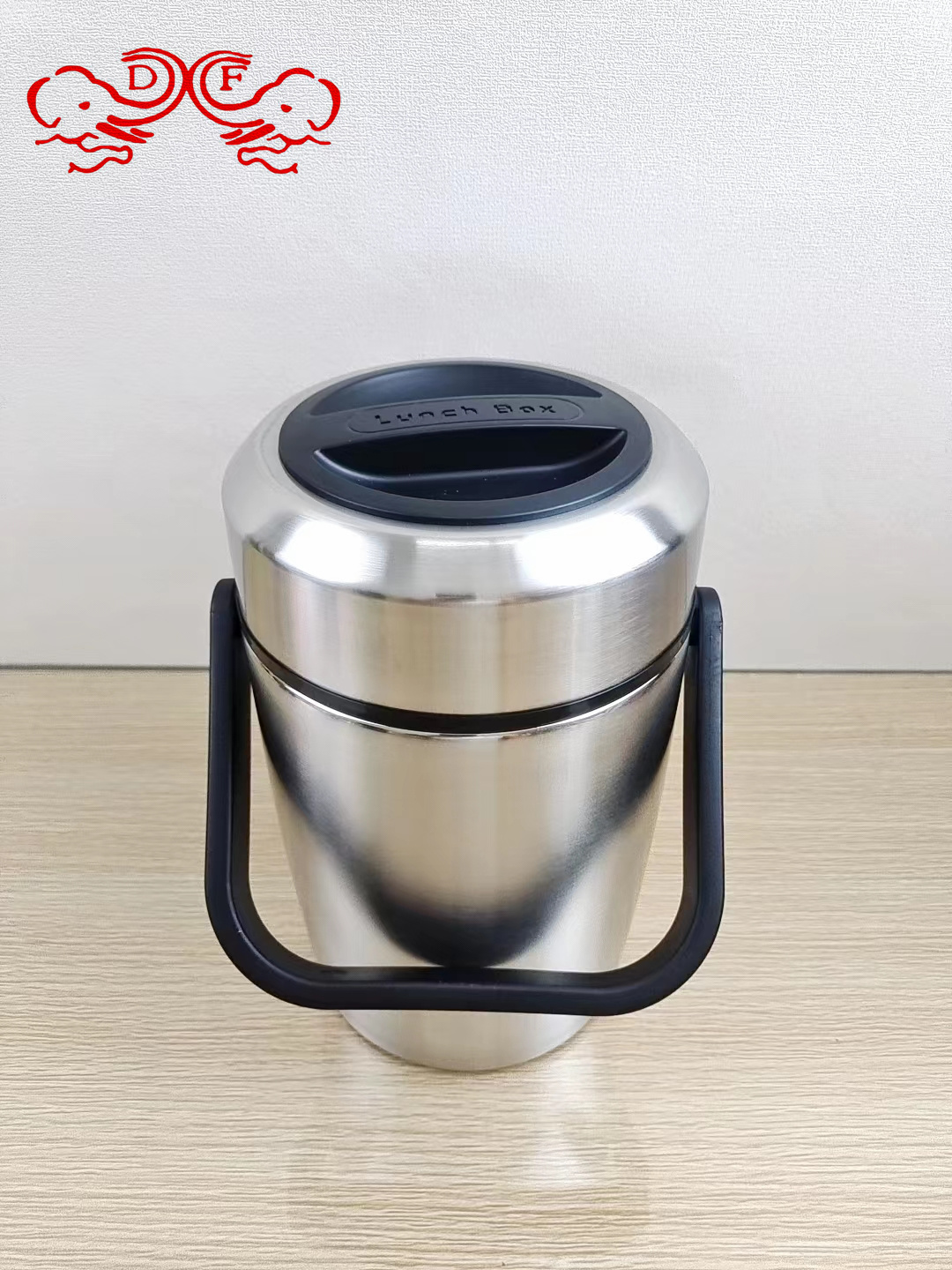 DF99107 stainless steel insulated lunch box Multi-layer bento box Lunch box Office workers carry pot students portable insulated bucket rice bucket DF TRADINGHOUSE Specification drawing