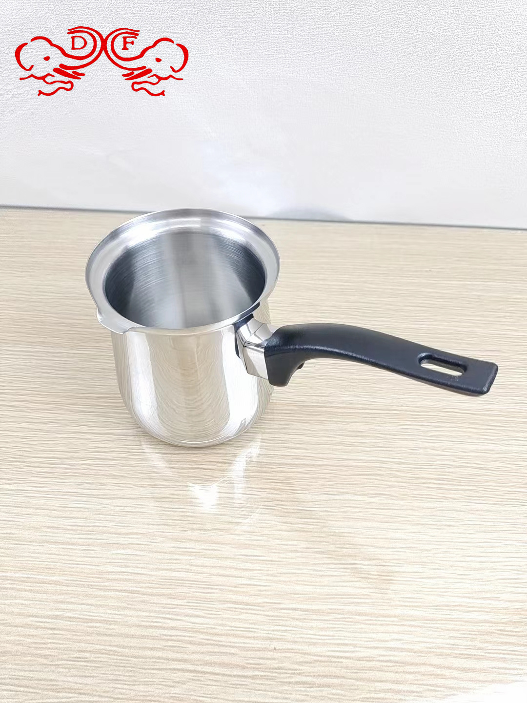 فنجان القهوة من الفولاذ المقاوم للصدأ DF99841، الذي يعدّ أباريق القهوة بماشية القهوة، DF Tradinghouse Roi، DF99841. Item Picture