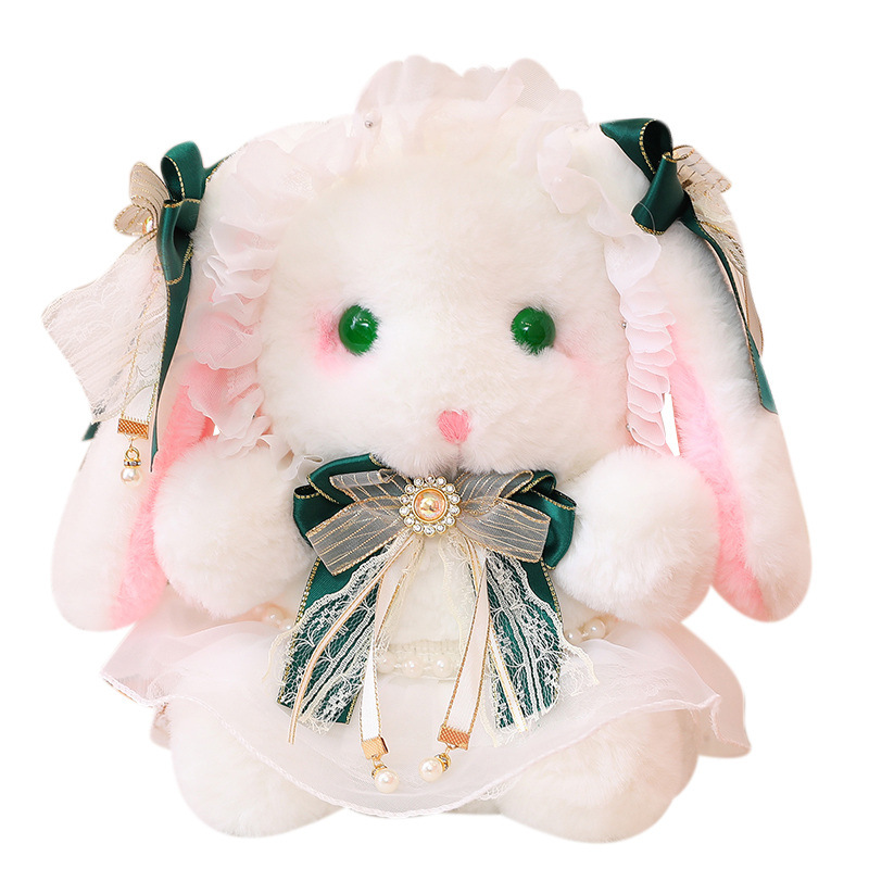 洛丽塔非常宝贝长耳兔毛绒玩具公仔挂件带香味兔子玩偶蕾丝蝴蝶结详情5