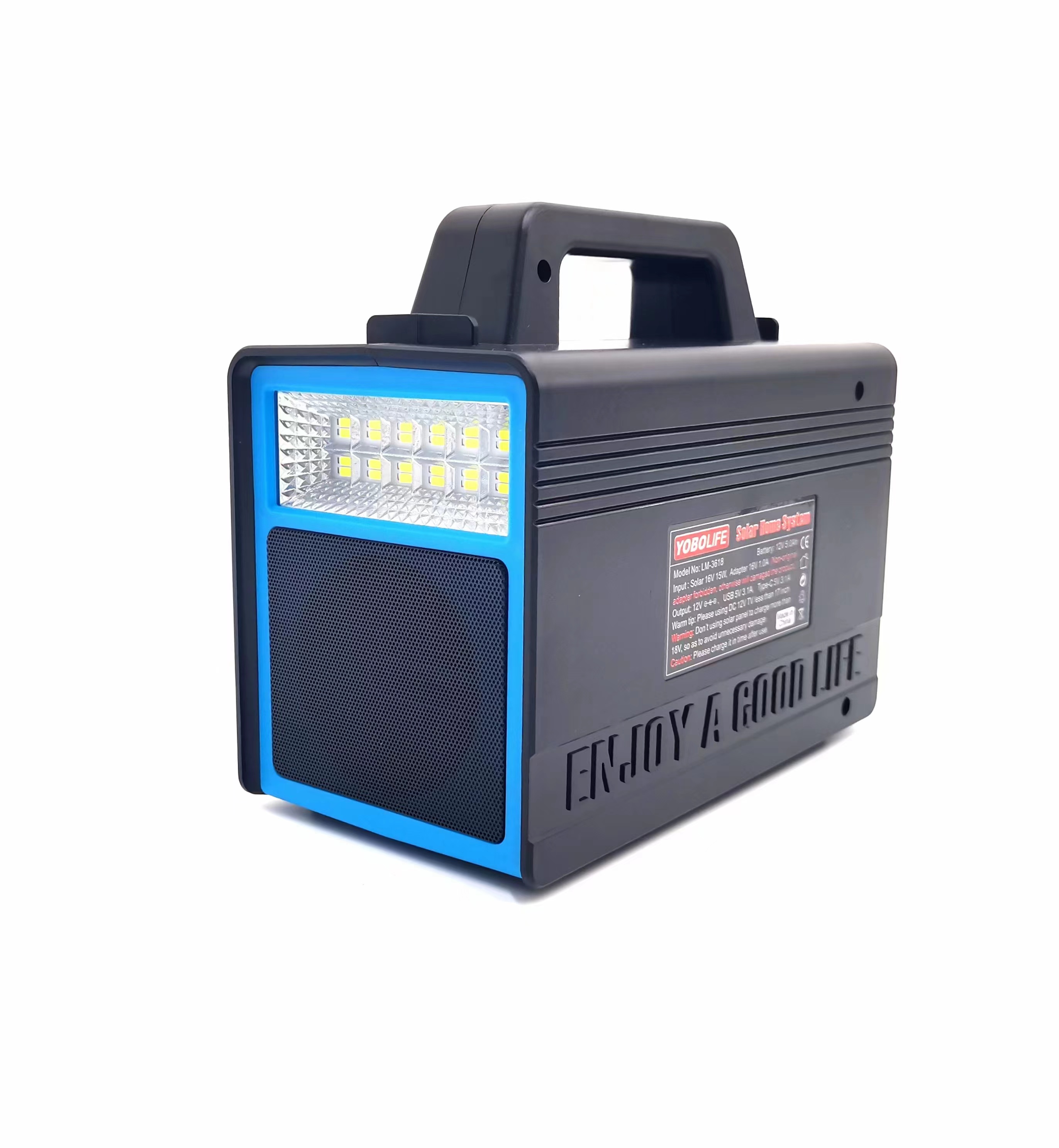 YOBOLIFE LM-3618 sistema de iluminación de música solar Application Scenario