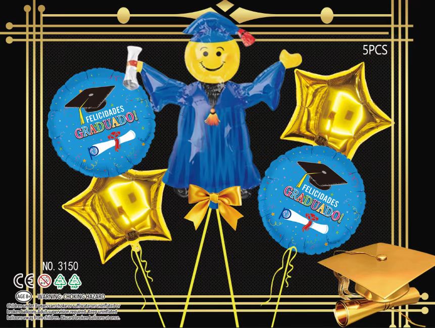 毕业五件套气球节日详情图9