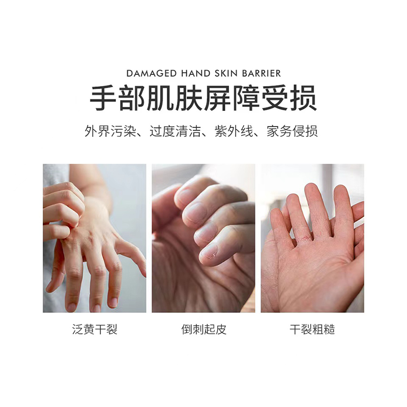 Guerniss Marble Snow Melt Hand Cream Deeply Moisturizes And Pamper Students With Dry Hands details Picture