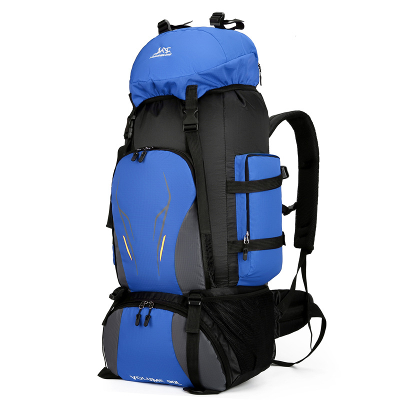 90升大容量双肩包男女旅行背包旅游行李包户外双肩背包野营登山包细节图