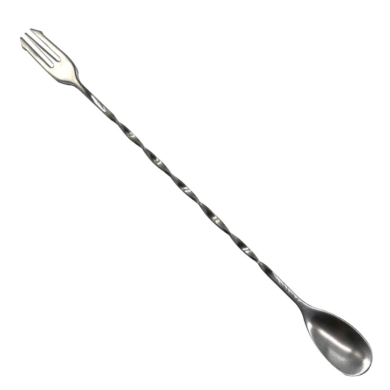 DF68099 ملعقة من الفولاذ غير القابل للصدأ، وملعقة 32CM لتحريك قضيب من القهوة والشاي لتحريك ملعقة DF Trading House Application Scenario