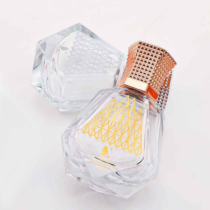 Factory wholesale of 50ml perfume glass bottles, portable perfume dispensers, reusable perfume spray bottles Specification image