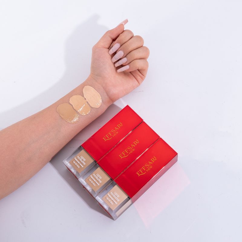 Angel Eyes Liquid Foundation, Light Skin, Strong Concealer, Lasting Makeup! New Product Launch, Gift A Beautiful Air Cushion, Make Your Face Makeup More Perfect! Liquid Foundation Face Makeup Item Picture