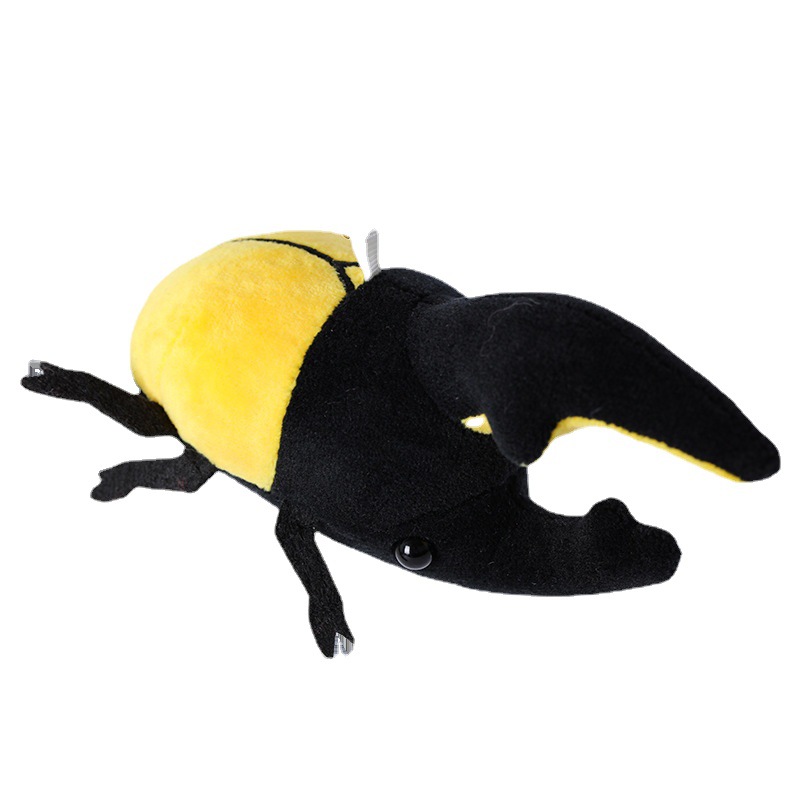 Cross-border venta caliente beetle boney muñeca de peluche tamaño pequeño insecto unicornio colgante muñeca de boda juguetes de peluche al por mayor pequeños juguetes de peluche bolso de mano peluche details Picture