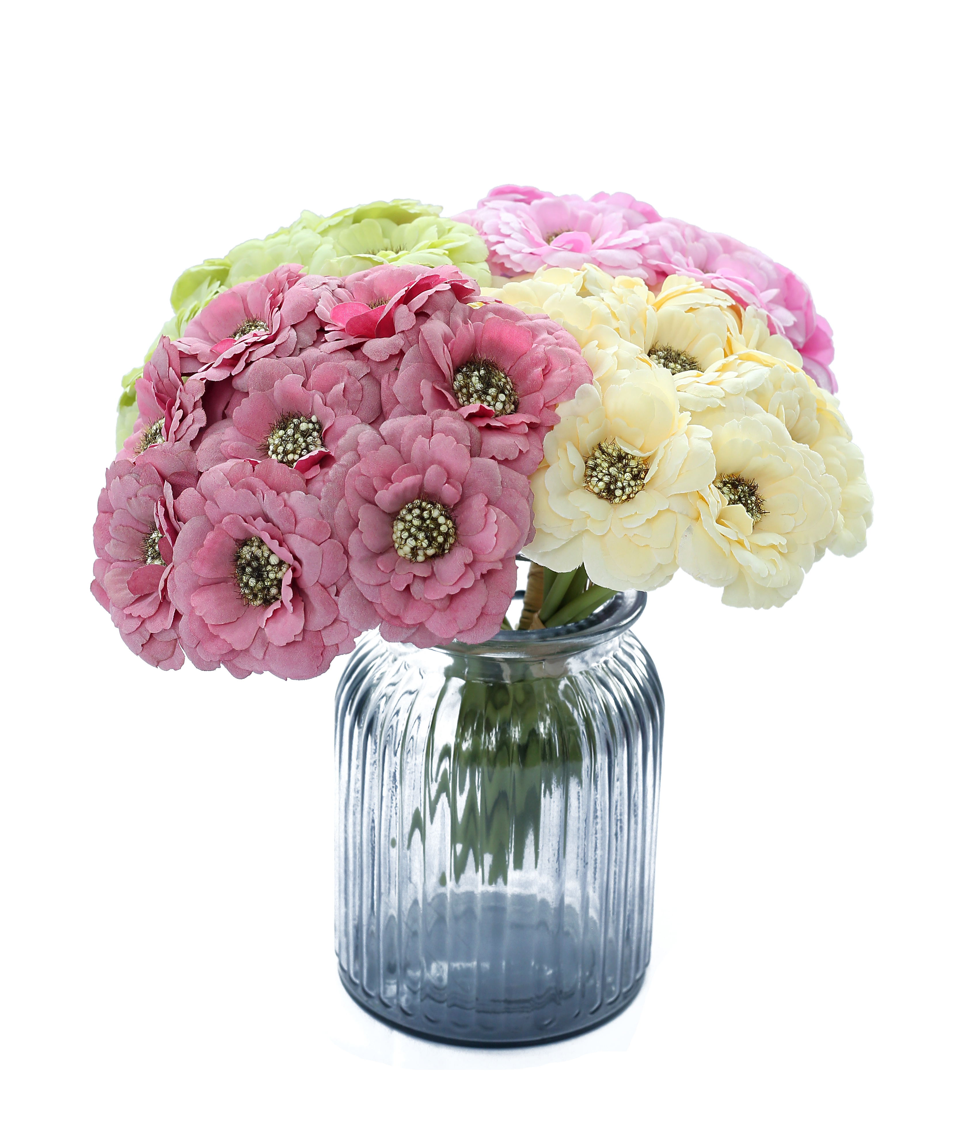 氢气球/手工花/婚纱缎面/玫瑰花手工成品/花束产品图