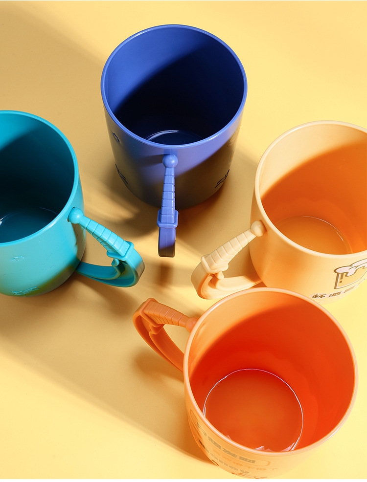 K36-9918新款创意口杯卡通情侣洗漱杯可爱星月塑料杯详情图9