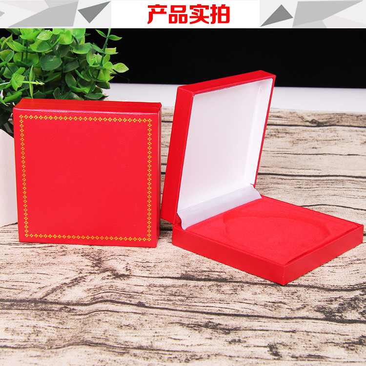 小嘟嘟XDJZ-HZ厂家定 制奖牌包装盒 创意皮质奖牌盒子可烫金印字个性盒子详情8