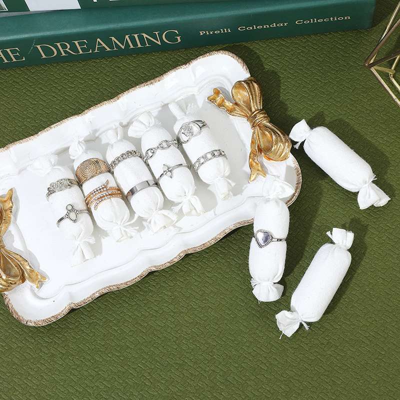 饰品收纳架/饰品首饰收纳/迷你可爱收纳白底实物图