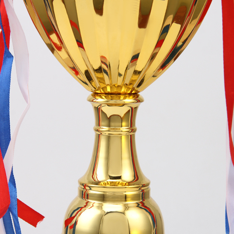 Little dudu XDJZ-195808 Gold silver copper metal trophy School sports meeting dance music competition ribbon Copper trophy spot factory wholesale Application Scenario