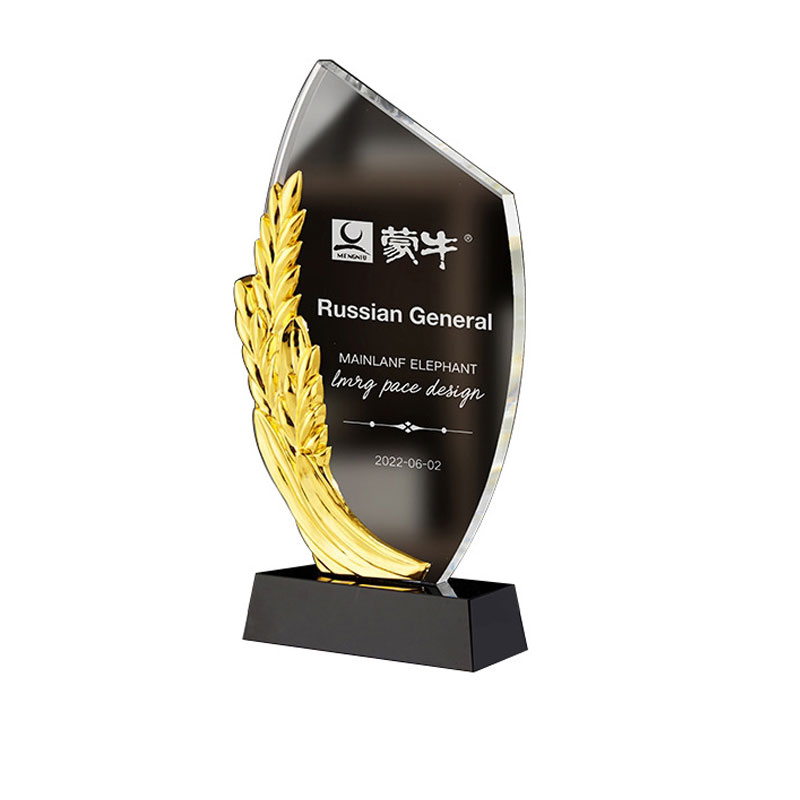 Small dudu XDJZ-SJ03 new manufacturer gold silver copper trophy custom crystal resin metal trophy Crystal pentagonal star trophy Specification drawing