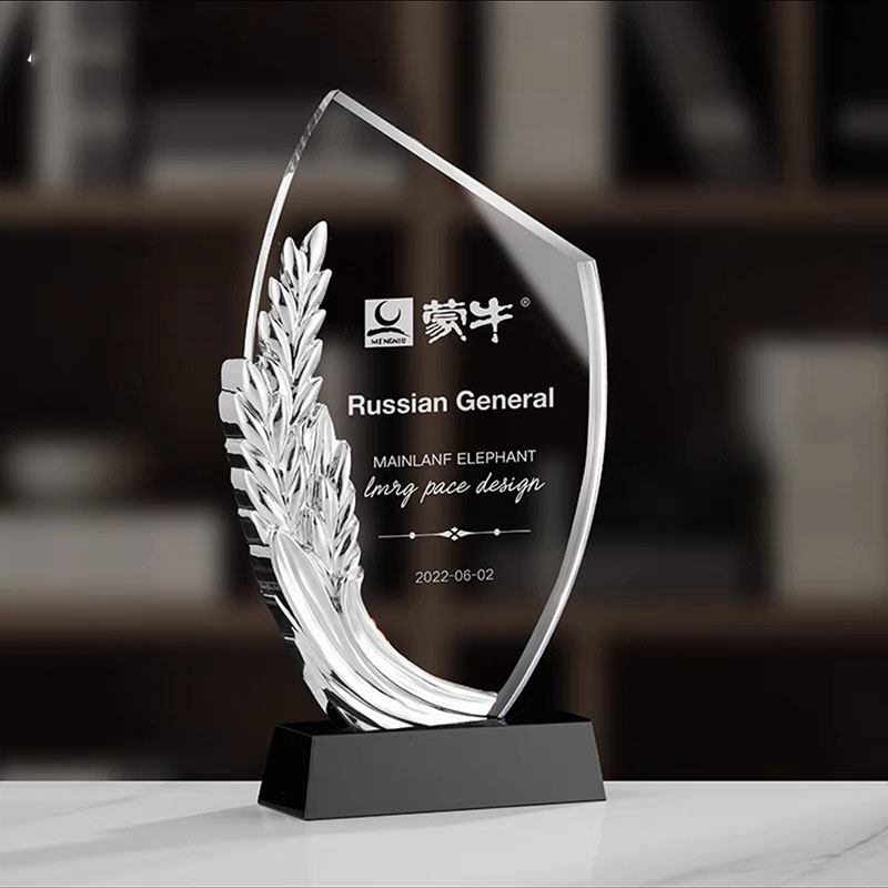 Small dudu XDJZ-SJ03 new manufacturer gold silver copper trophy custom crystal resin metal trophy Crystal pentagonal star trophy Application Scenario