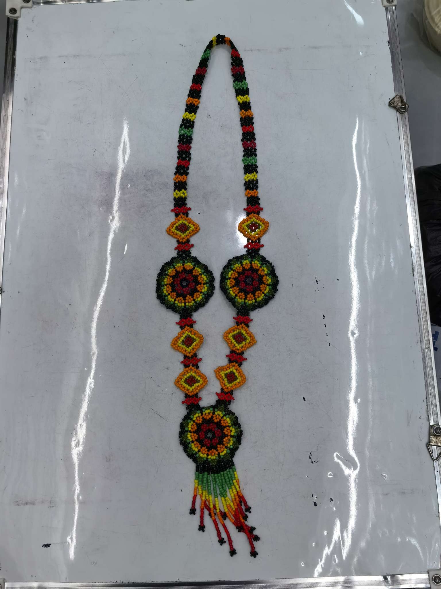 2023 Indian rice beads import a tube colorful pop pop necklace thumbnail