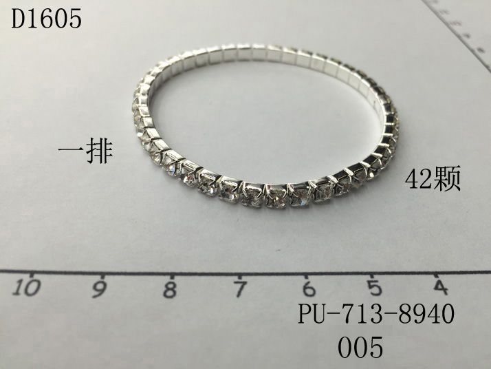 All-diamond bracelet for women, elastic bracelet