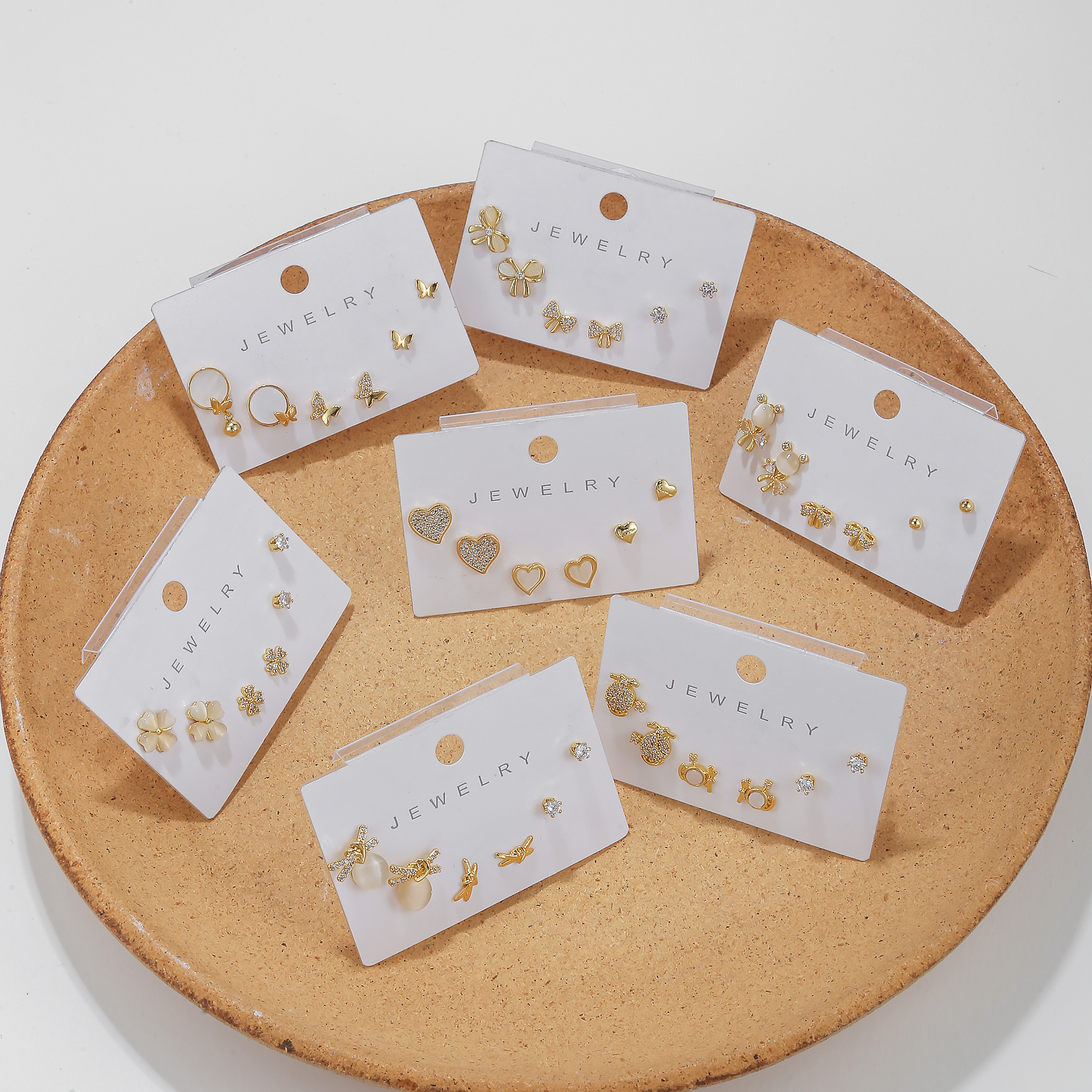 耳饰/耳环/不锈钢耳环/1218饰品/饰品产品图