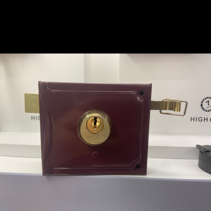 Old-fashioned imitation copper lock details Picture