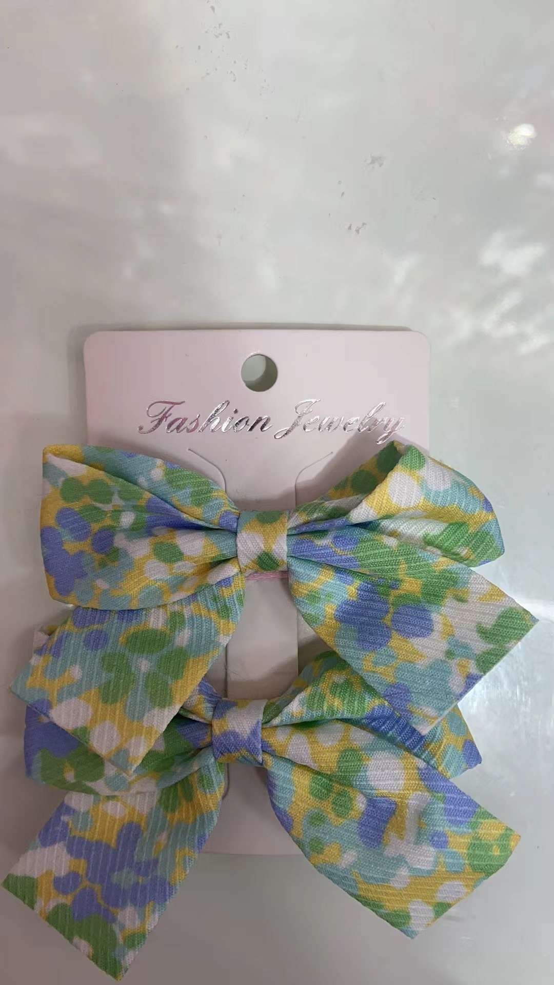 Beach wind Hawaiian tie-dye clip clip green thumbnail