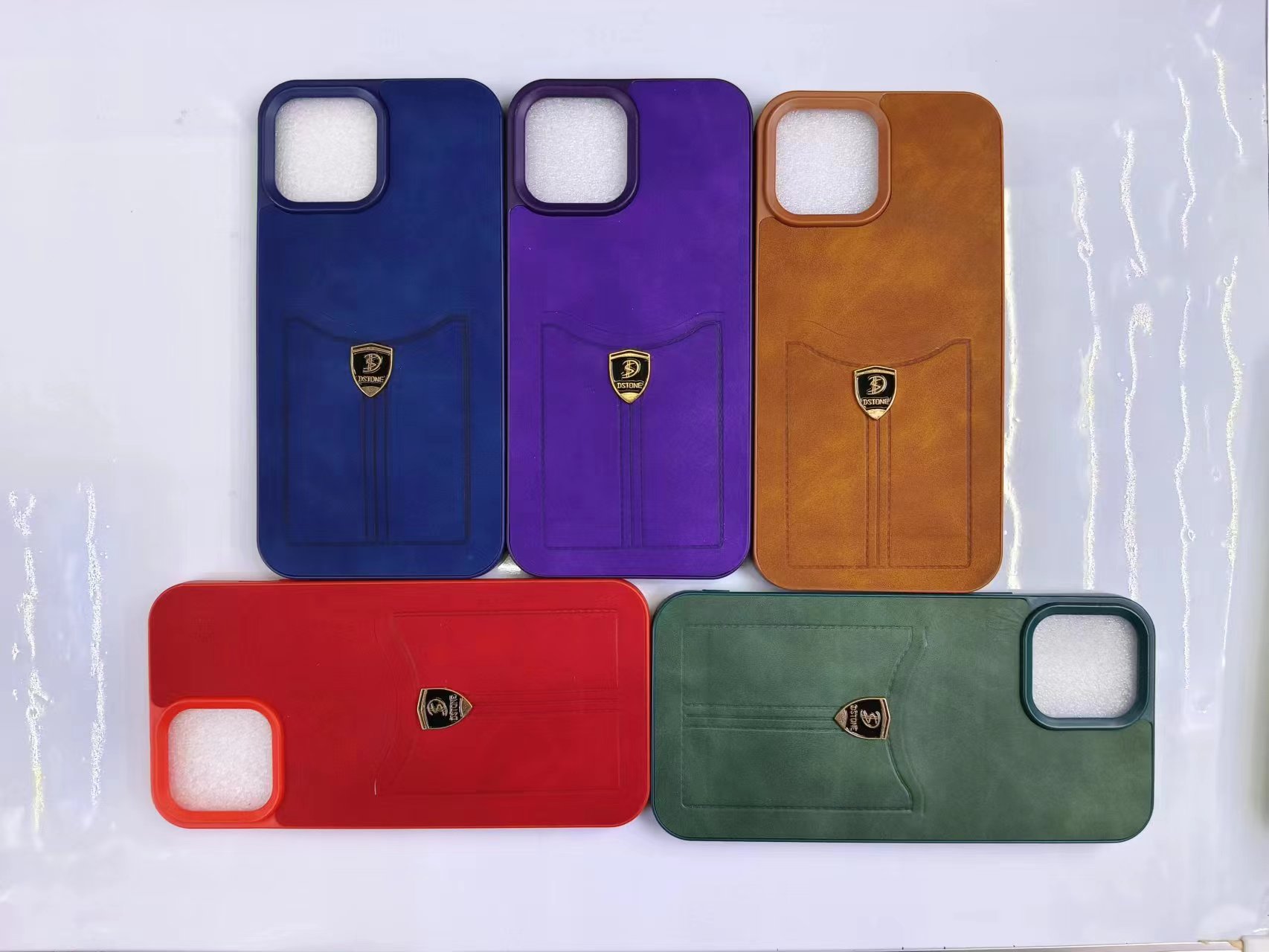 Metal accessory card cover phone case