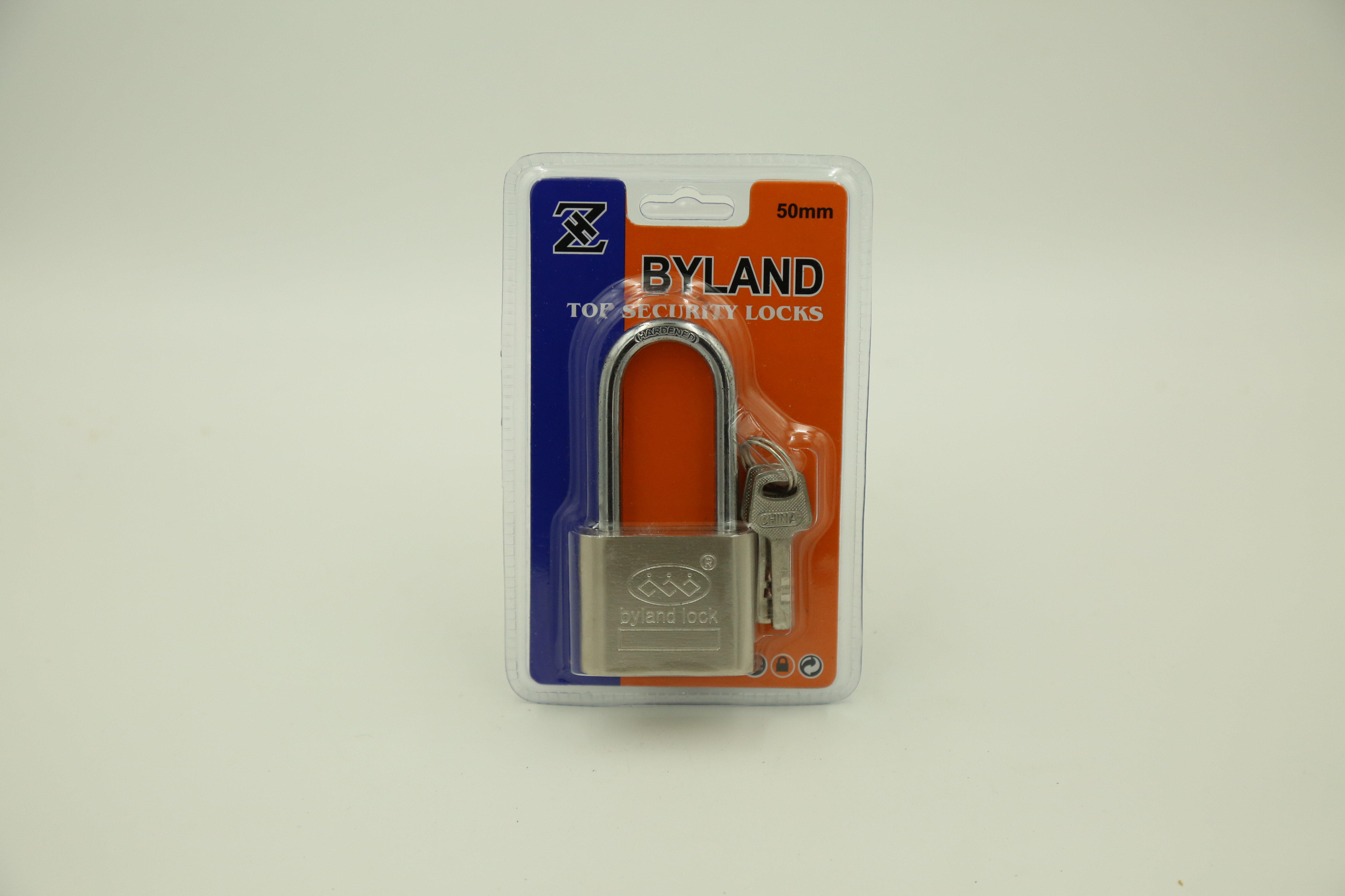 50BYLAND large rounded corner double-bubble padlock long beam details Picture
