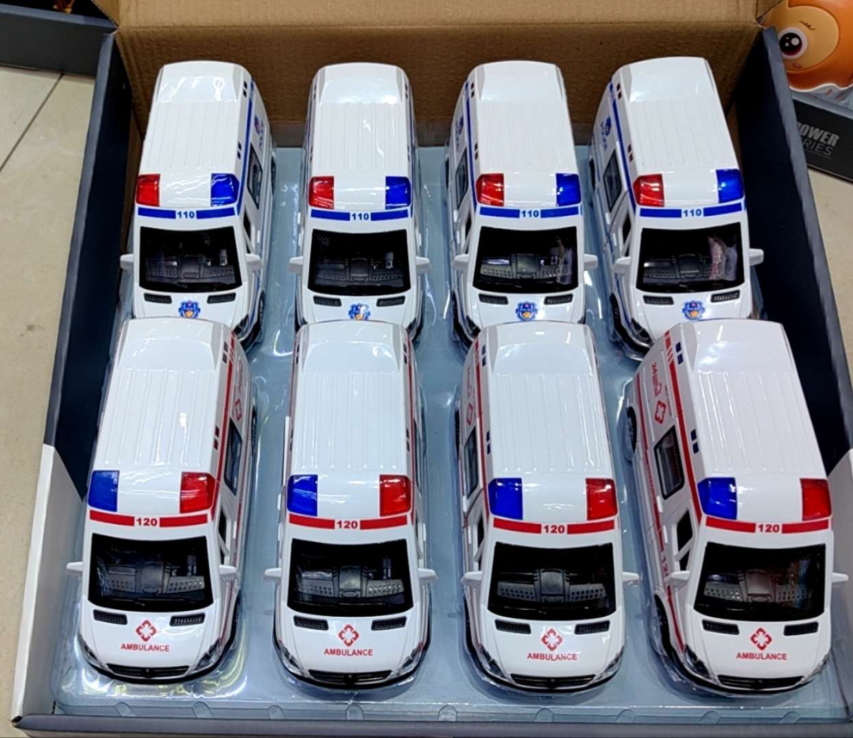 惯性音乐玩具救护车