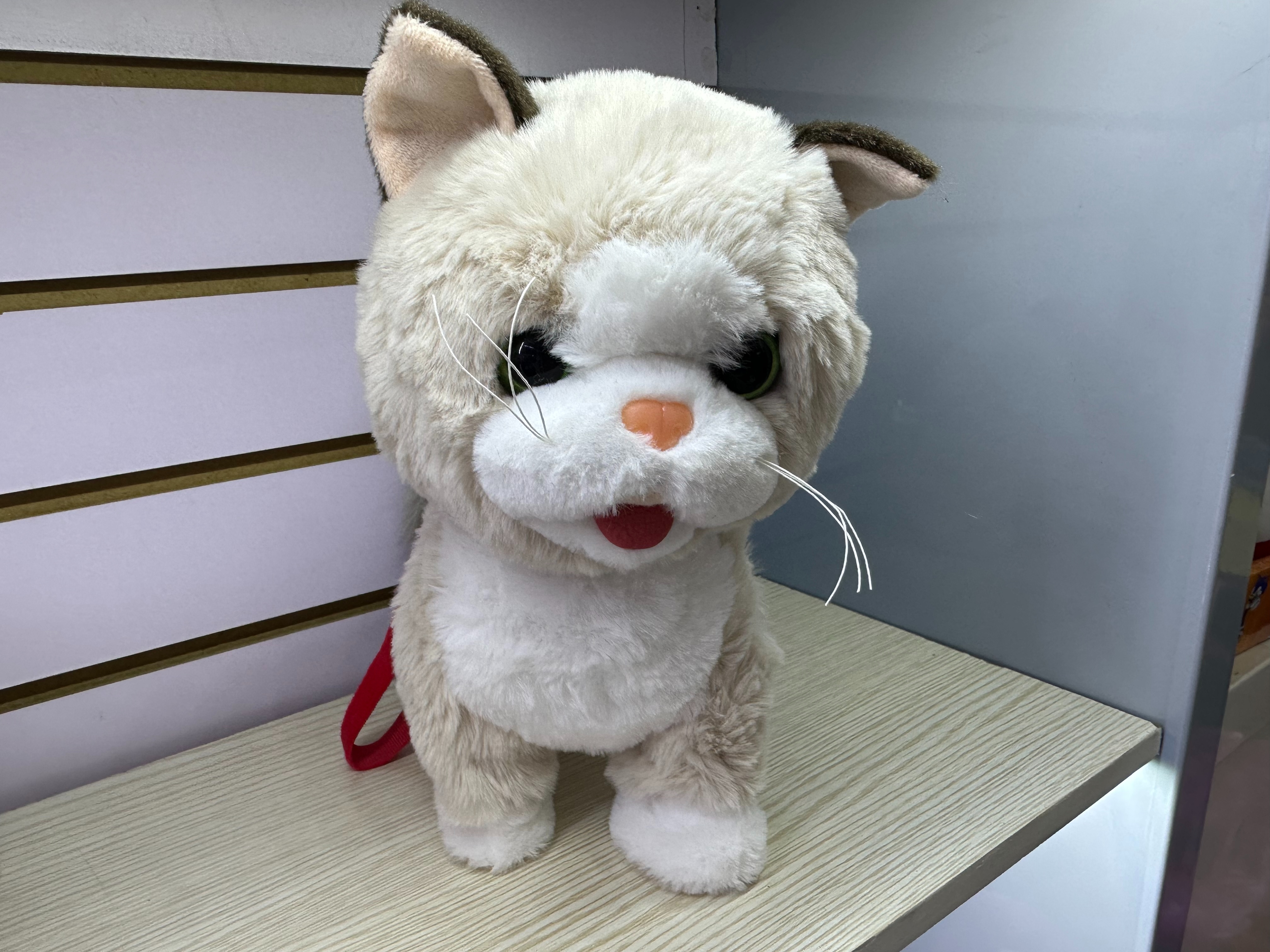 Juguetes de peluche gatito simulación electrónica gatito peluche