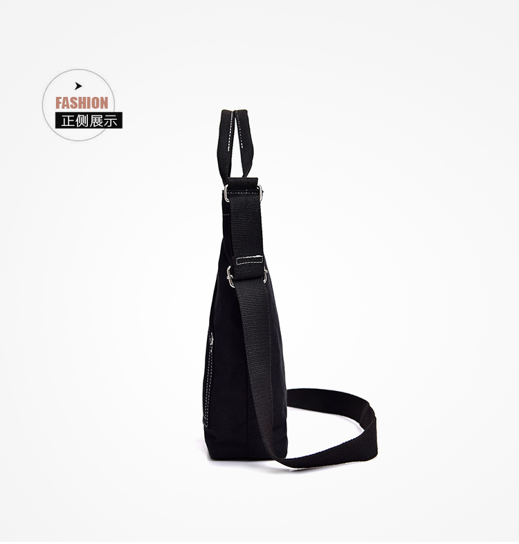 韩版新款斜挎包大容量单肩包实用帆布包简约大气手提包时尚休闲包详情41