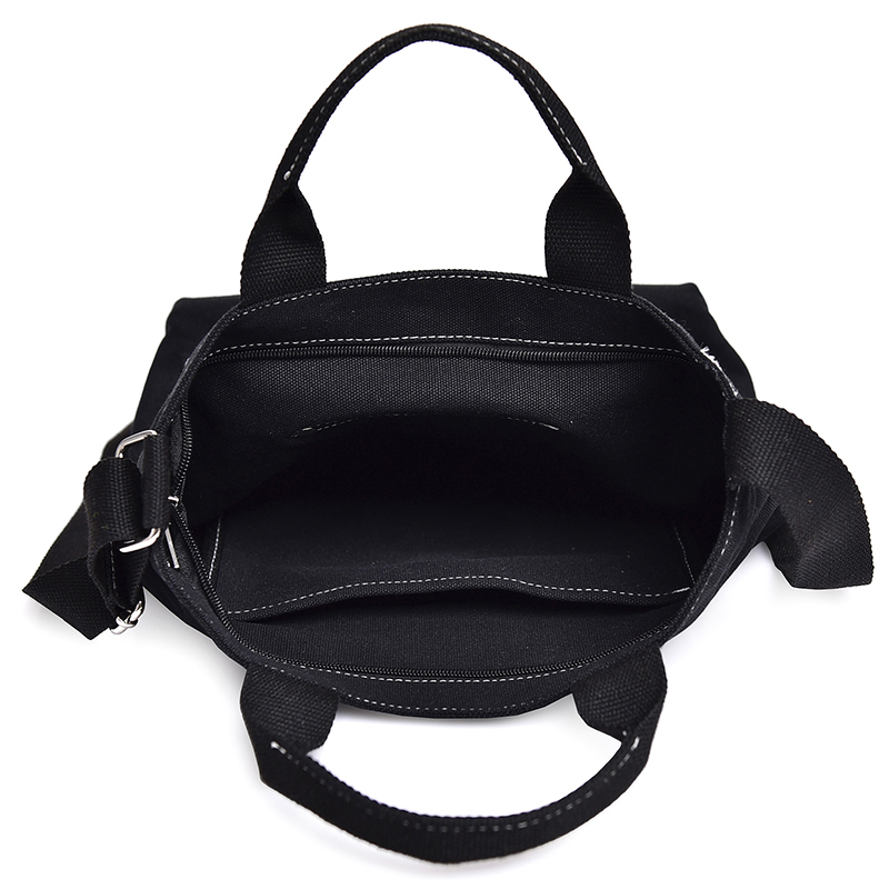 帆布女包实物图