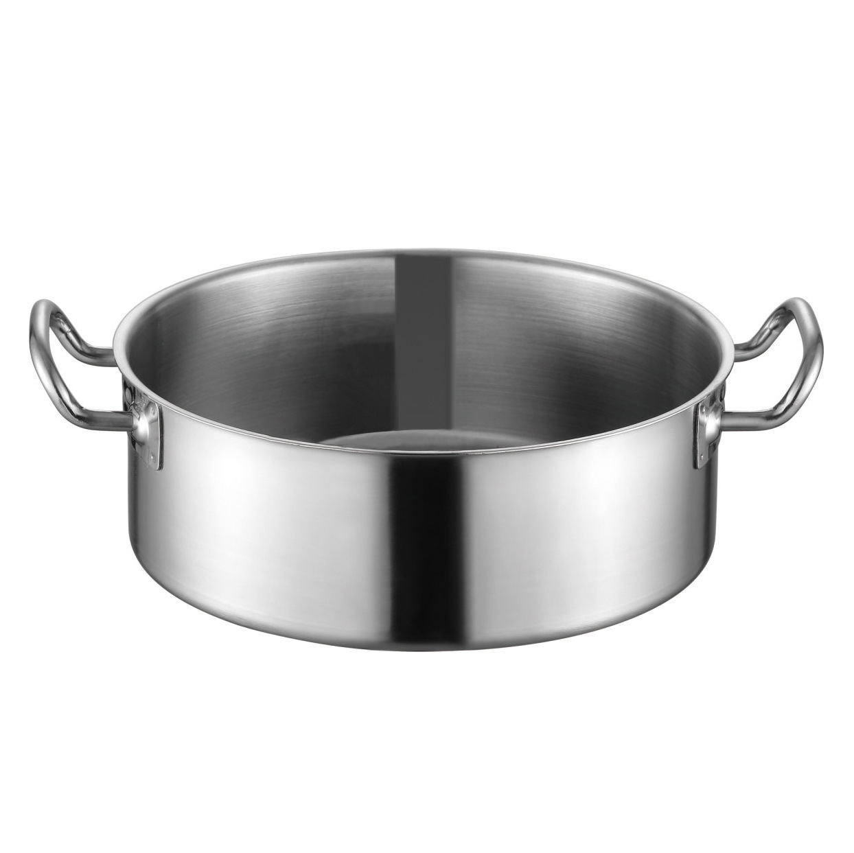 DF99040 Stainless steel thick sanded base Hot pot kitchen hotel supplies DF Trading House details Picture