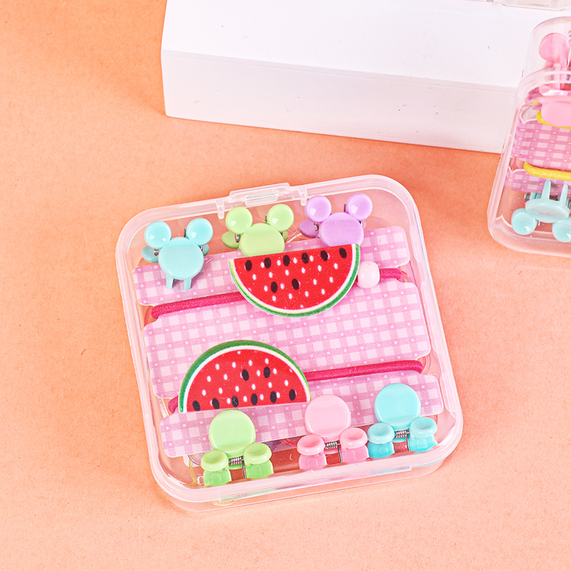 Yiwu Huibo Baodi #8063 Cute creative jewelry small clip set children's hair clip clip hair clip clip hair clip Item Picture
