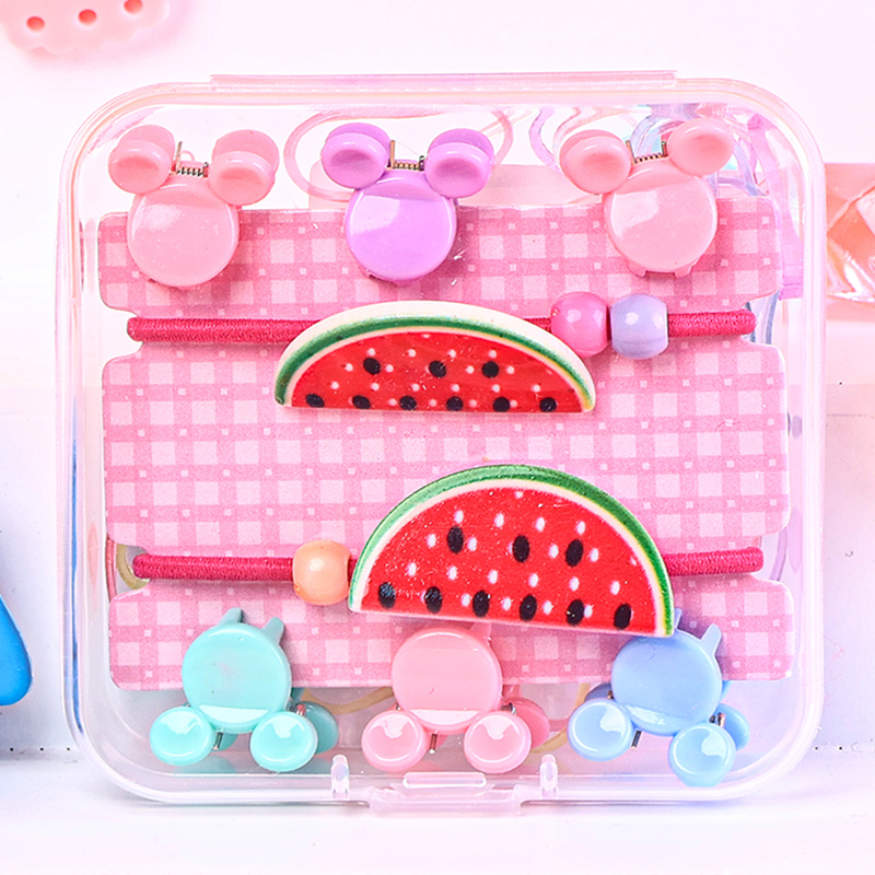 Yiwu Huibo Baodi #8063 Cute creative jewelry small clip set children's hair clip clip hair clip clip hair clip details Picture