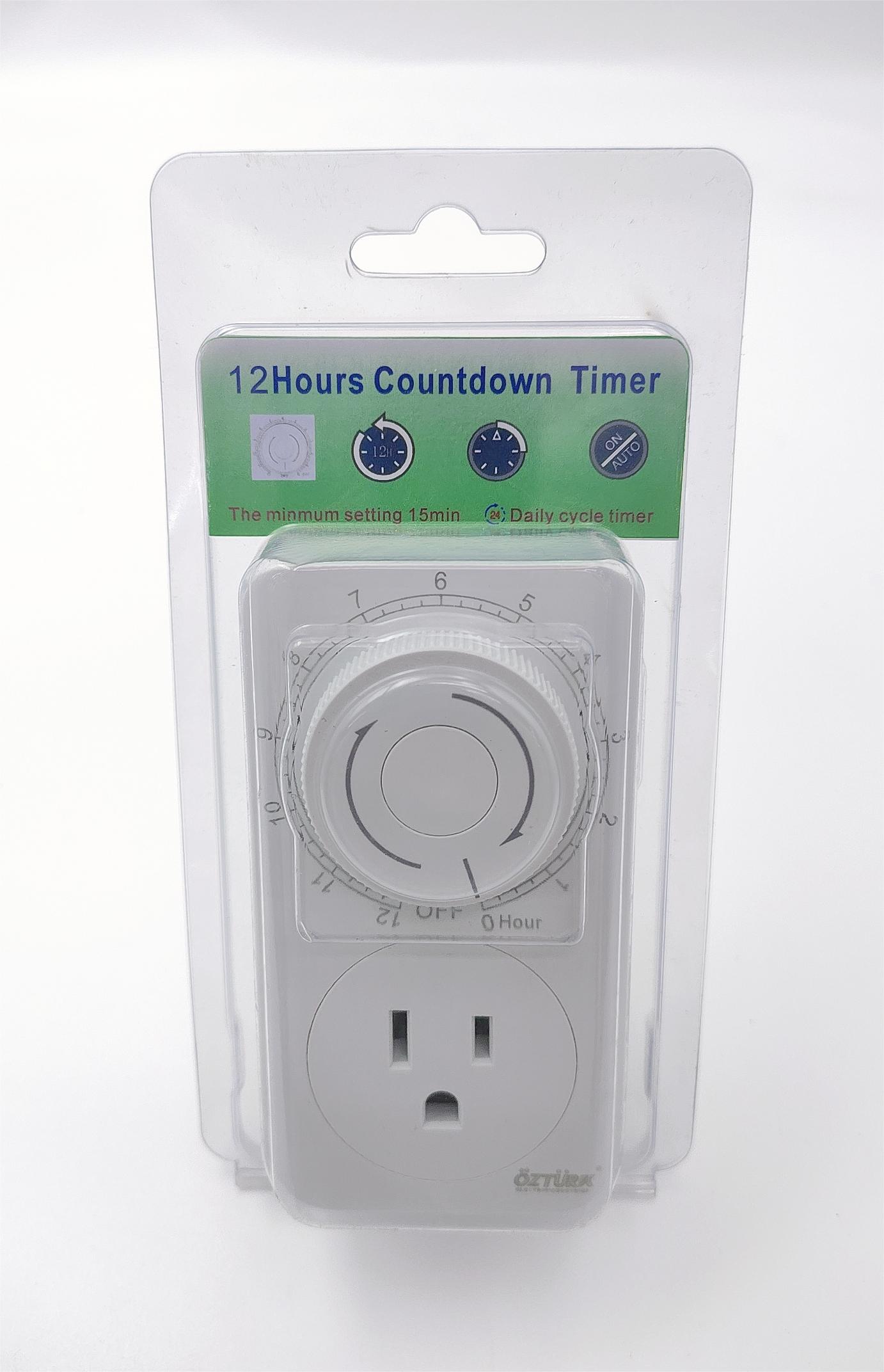OZTURK plug-in timer socket MT01D-US Specification image